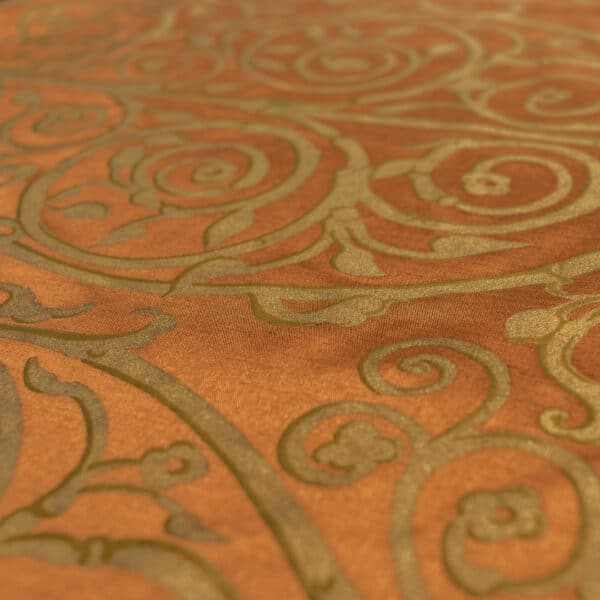 Tarot Cloth – Copper Windsor Scroll
