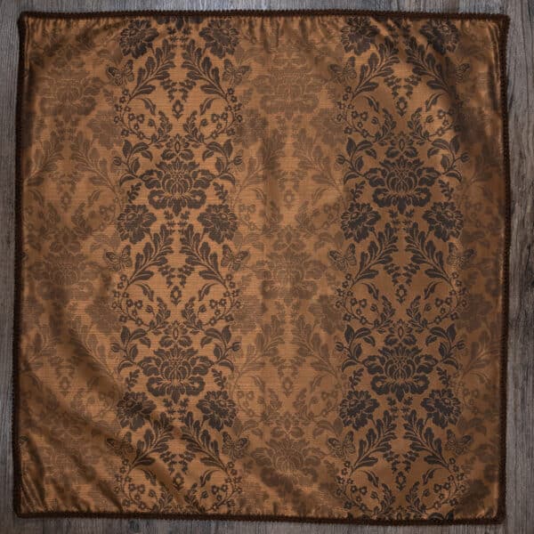 Tarot Cloth - Graphite Peony
