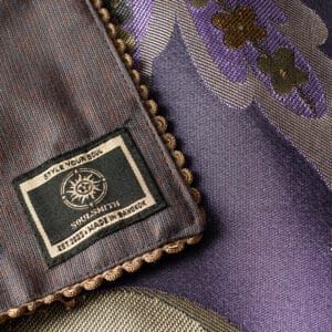 Tarot Cloth – Indigo Flora
