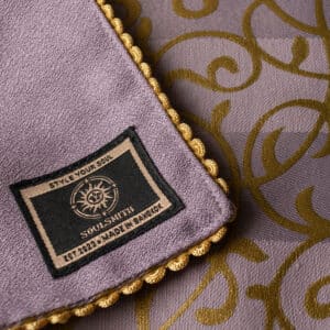 Tarot Cloth – Deviant Lilac Scroll